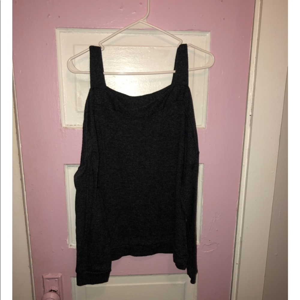 Off the shoulder top with straps